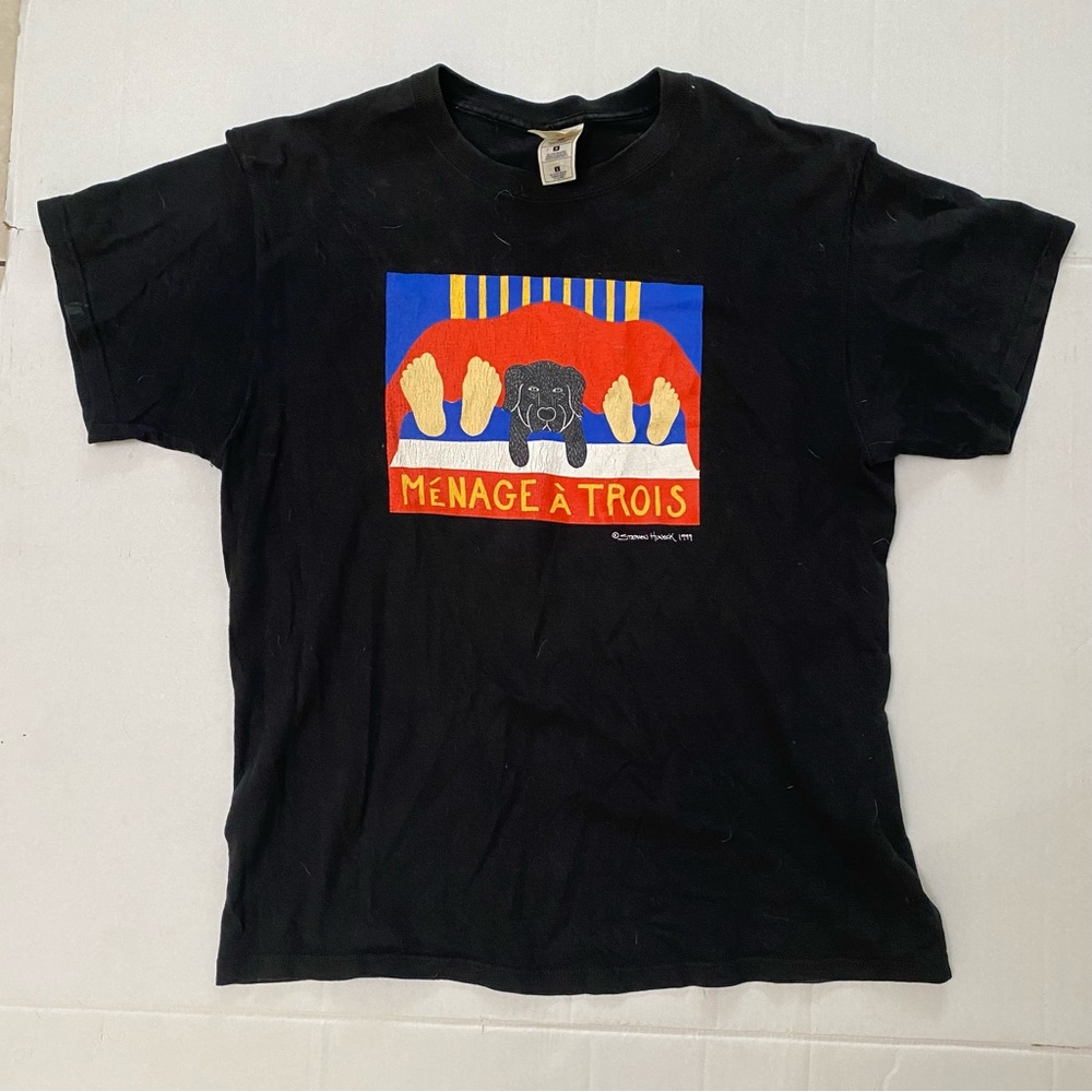 Vintage Hanes ménage t shirt